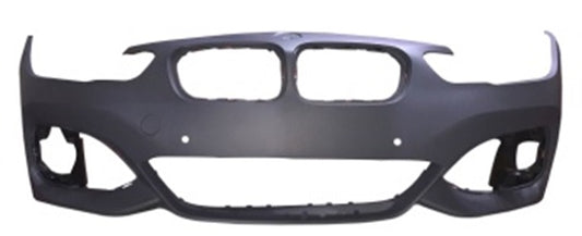 BMW 1 SERIES 2015-2019 HATCHBACK Front Bumper Primer M Sport With Parking Sensor Holes