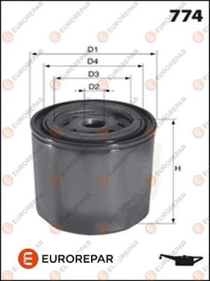 Oil Filter OEM (EUROREPAR) 1616174980