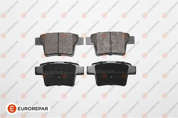 Brake Pad Kit OEM (EUROREPAR) 1617278080