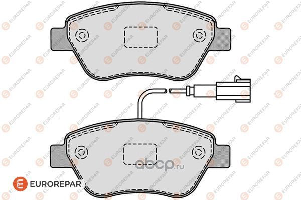 Brake Pad Kit OEM (EUROREPAR) 1617262180