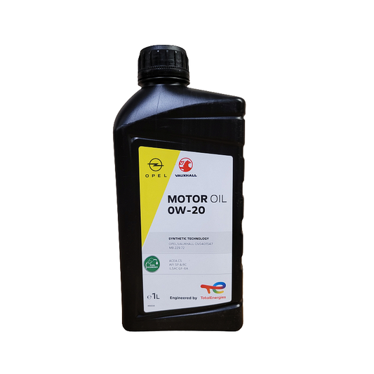 Genuine Vauxhall 0W-20 Longlife Engine Oil 1L