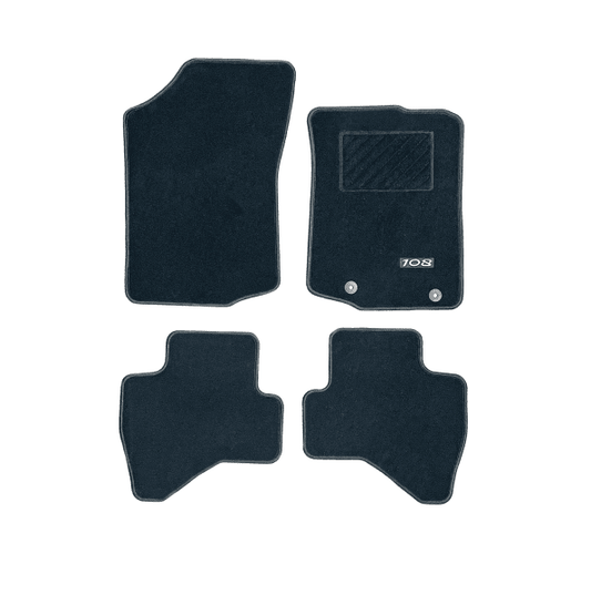 Genuine Peugeot 108 2014 onwards fully tailored front and rear carpet floor mats