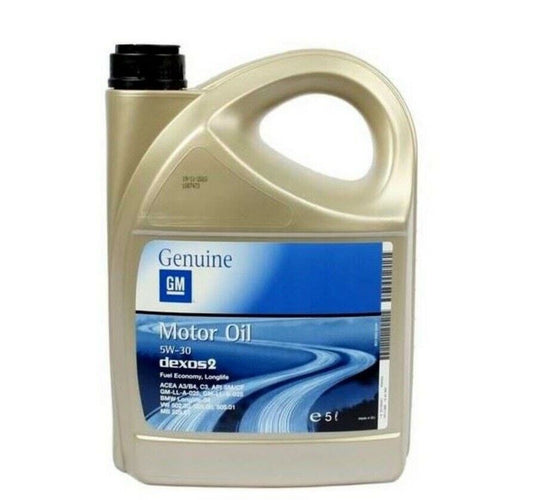 Genuine Vauxhall 5W-30 Dexos 2 Longlife Engine Oil 5L