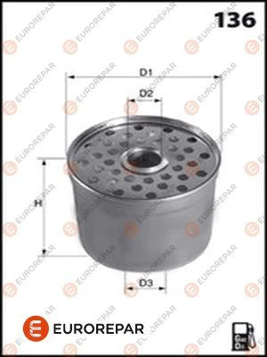 Diesel Filter OEM (EUROREPAR) E148101