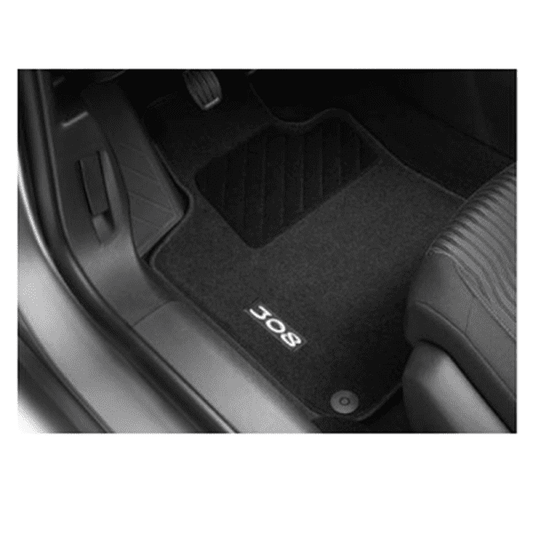 Genuine Peugeot 308 2013 - 2018 Dilour Black Floor Carpet Mats