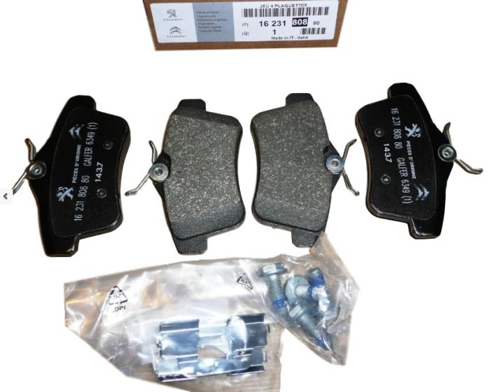 Brake Pad Kit OEM (PSA Group) 1623180880