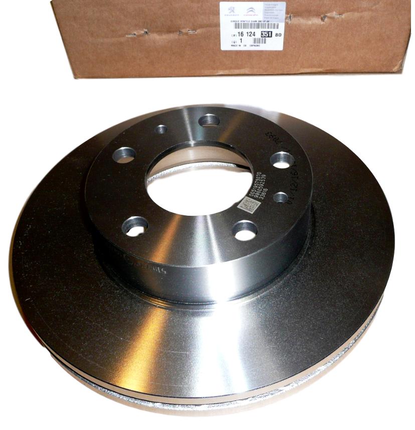 Brake Disc OEM (PSA Group) 1612435180