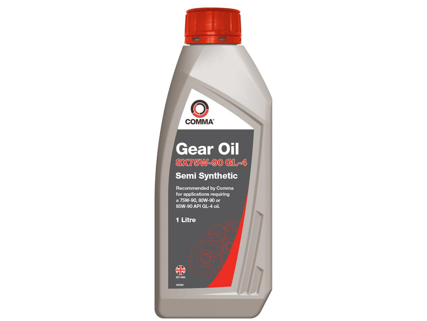 Comma Gearbox Oil Semi Synthetic 75W/90 GL4 1L