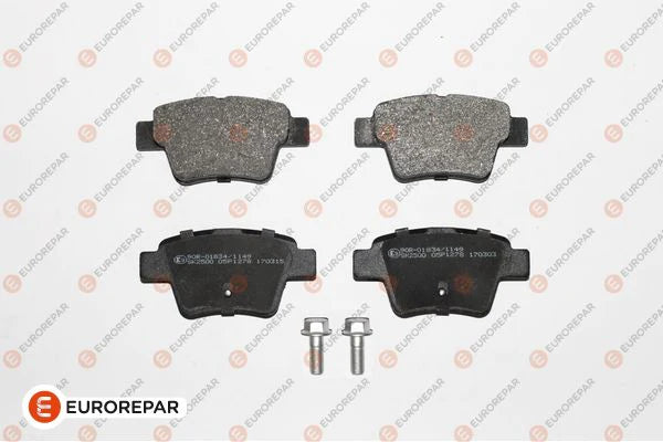 Brake Pad Kit OEM (EUROREPAR) 1617272480