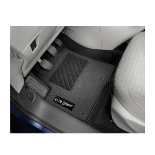 Genuine DS 3 Crossback Set Of Front / Rear Needle-Pile Interior Carpet Car Floor Mats