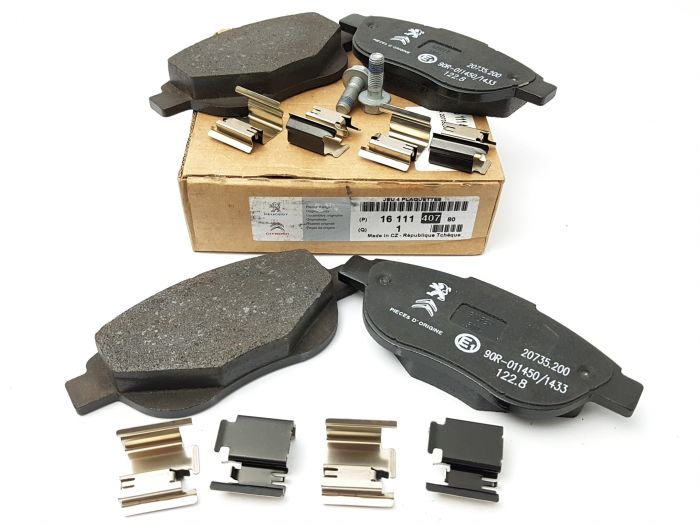 Brake Pad Kit OEM (PSA Group) 1611140780