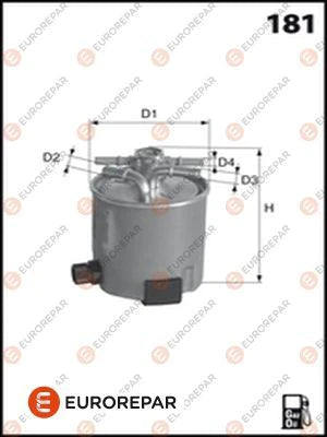 Diesel Filter OEM (EUROREPAR) 1613724280