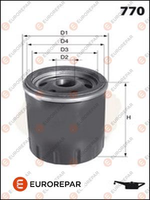 Oil Filter OEM (EUROREPAR) 1616168580