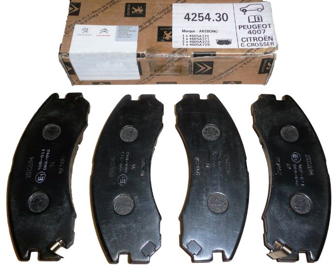 Brake Pad Kit OEM (PSA Group) 425430