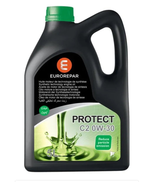 Engine Oil EUROREPAR PROTECT C2 0W-30 5L