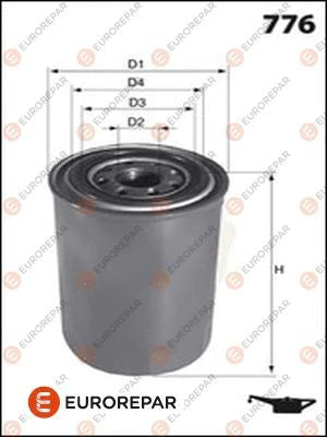 Oil Filter OEM (EUROREPAR) 1609563580