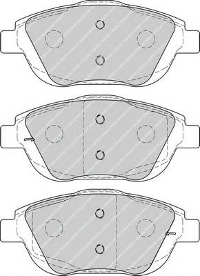 Brake Pad Kit OEM (PSA Group) 1611140580