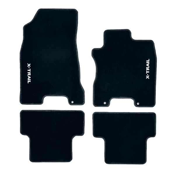 Genuine Nissan X-Trial 2007-2014 Set Of Front / Rear Velour Carpet Floor Car Mats