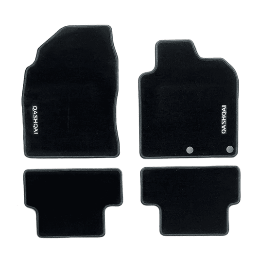 Genuine Nissan Qashqai 2007-2013 Set Of Front / Rear Velour Carpet Floor Car Mats