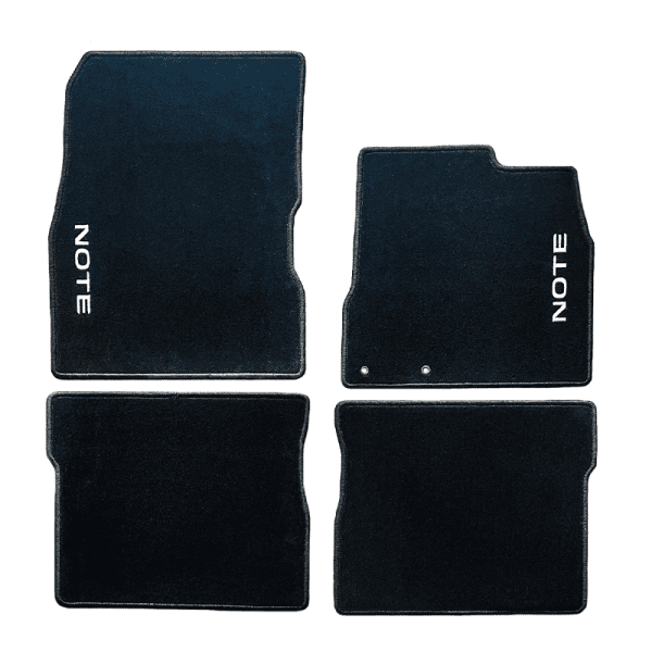 Genuine Nissan Note 2013+ Set Of Front / Rear Velour Carpet Floor Car Mats