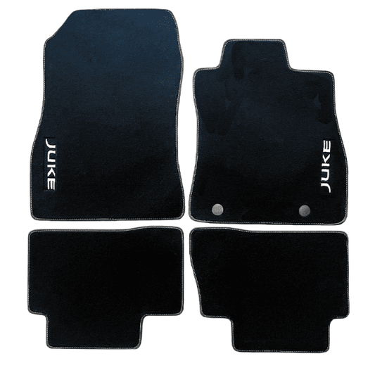 Genuine Nissan Juke 2014 Onwards Set Of Front / Rear Velour Carpet Floor Car Mats