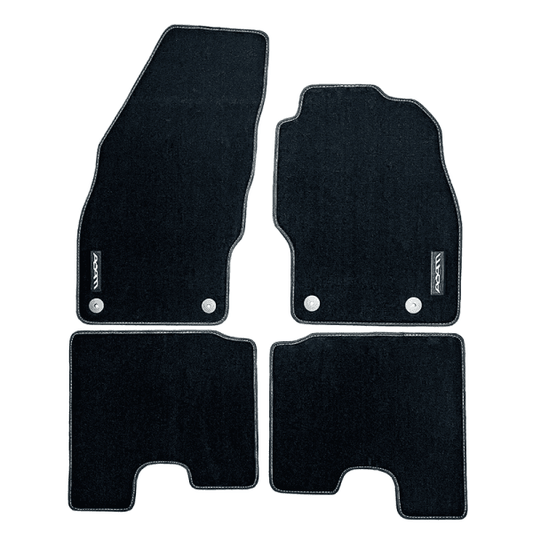 Genuine Vauxhall Adam 2012+ tailored velour car floor mats front and rear