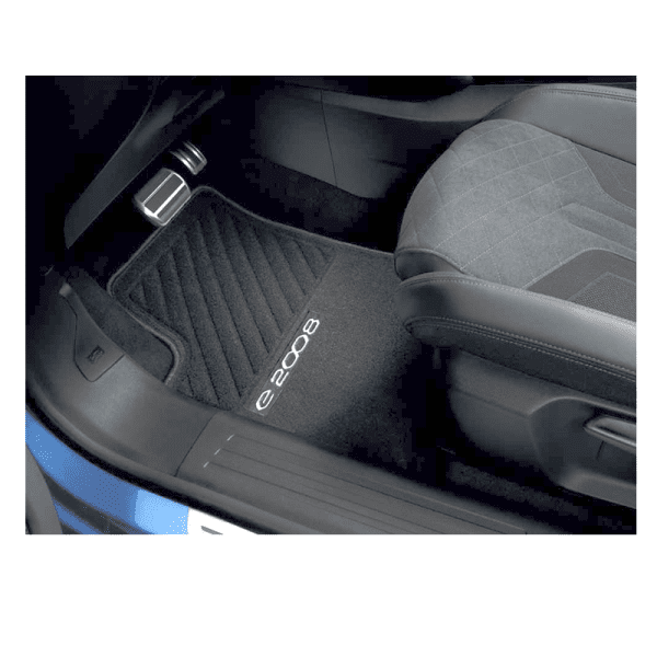 Genuine Peugeot 2008 car mats fits 2019 onwards electric variant front and rear fully tailored