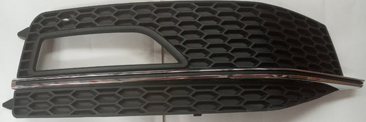 AUDI A4 2008-2015 SALOON Front Bumper Grille With Hole (S-Line Models) Right Hand