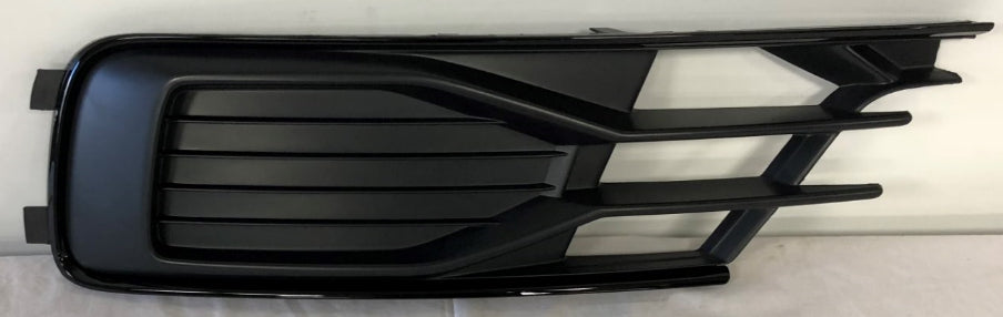 AUDI A6 2011-2018 SALOON Front Bumper Grille Black With Gloss Black Moulding Right Hand