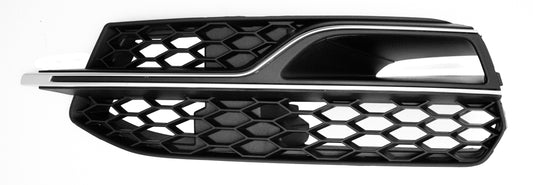 AUDI A3 2012- SPORTBACK Front Bumper Grille With Silver Moulding (S3 Models Only) Left Hand