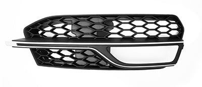 AUDI A3 2013- HATCHBACK Front Bumper Grille W/Hole W/Silver (S3 Models) Right Hand