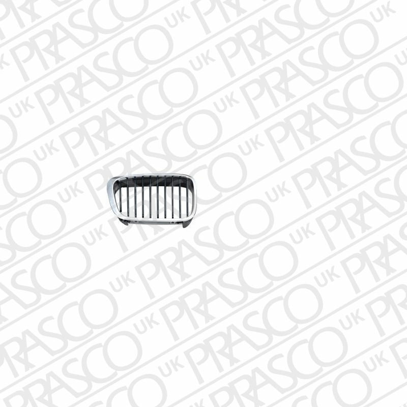 BMW 3 SERIES E46 1999-2006 COUPE Grille Chrome Frame + Black Slats 2 Door Left Hand