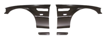 BMW 3 SERIES E46 1999-2006 COUPE Front Wing Set With Grilles (M3 Style)