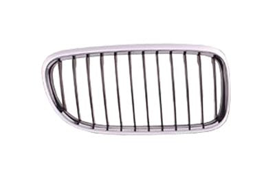 BMW 3 SERIES  E91 2004-2012 TOURING Grille Right Hand Black/Chrome (Chrome Surround / Black Slatts)