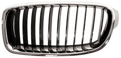 BMW 3 SERIES F30 2011-2019 SALOON Front Grille Chrome/Black (Standard Models) Left Hand