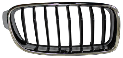 BMW 3 SERIES F30 2011-2019 SALOON Front Grille Chrome/Black (Sport Line) Right Hand