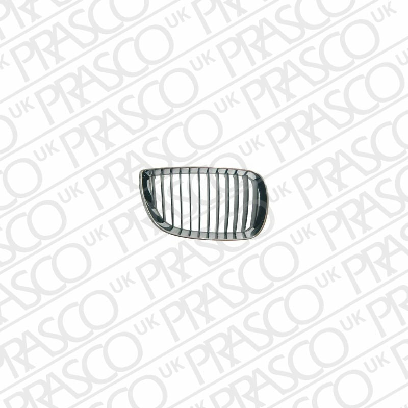 BMW 1 SERIES E81/ E87 2003-2006 HATCHBACK Grille Black Slats With Chrome Surround Right Hand 5 Door