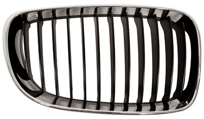 BMW 1 SERIES E81/ E87 2003-2006 HATCHBACK Grille Black Slats With Chrome Surround Right Hand