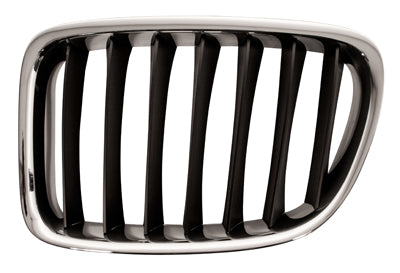 BMW X1 E84  2009-2015 ESTATE Front Grille Chrome With Black Slats Left Hand