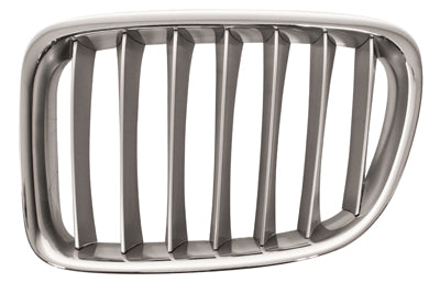 BMW X1 E84  2009-2015 ESTATE Front Grille Chrome With Chrome Slats Left Hand