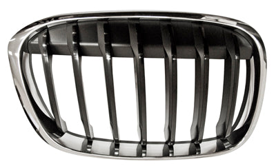 BMW X1 F48  2015- ESTATE Front Grille Chrome/Black Right Hand