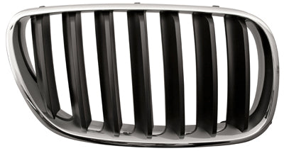 BMW X3 E83  2003-2010 MPV Front Grille Chrome Surroung Black Slats Right Hand