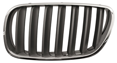 BMW X3 E83  2003-2010 MPV Front Grille Chrome With Grey Slats Left Hand