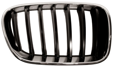 BMW X3 F25  2010-2017 MPV Front Grille Chrome Surround Black Slats Right Hand