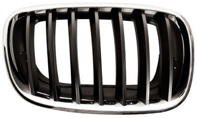 BMW X5 2006-2012 MPV Grille Black With Chrome Trim Right Hand