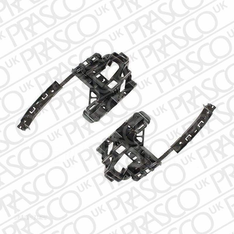 PEUGEOT PARTNER 2008- BOX Rear Bumper End Cap Bracket Set (Tailgate Models)