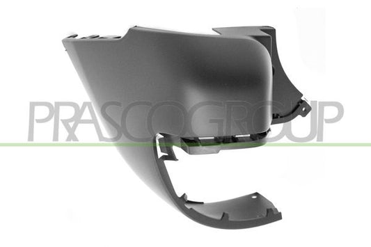 PEUGEOT PARTNER 2008- BOX Rear Bumper End Cap Black (LWB Models/Twin Door) Left Hand