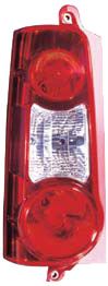 PEUGEOT PARTNER TEPEE 2008- MPV Rear Light (Twin Door Models) Left Hand