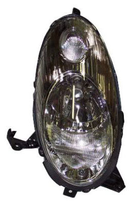 NISSAN MICRA III 2002-2010 HATCHBACK Headlight Black Right Hand