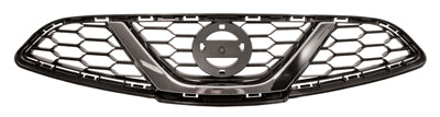 NISSAN MICRA IV 2010- HATCHBACK Grille Black With Chrome Moulding